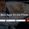 car rental website